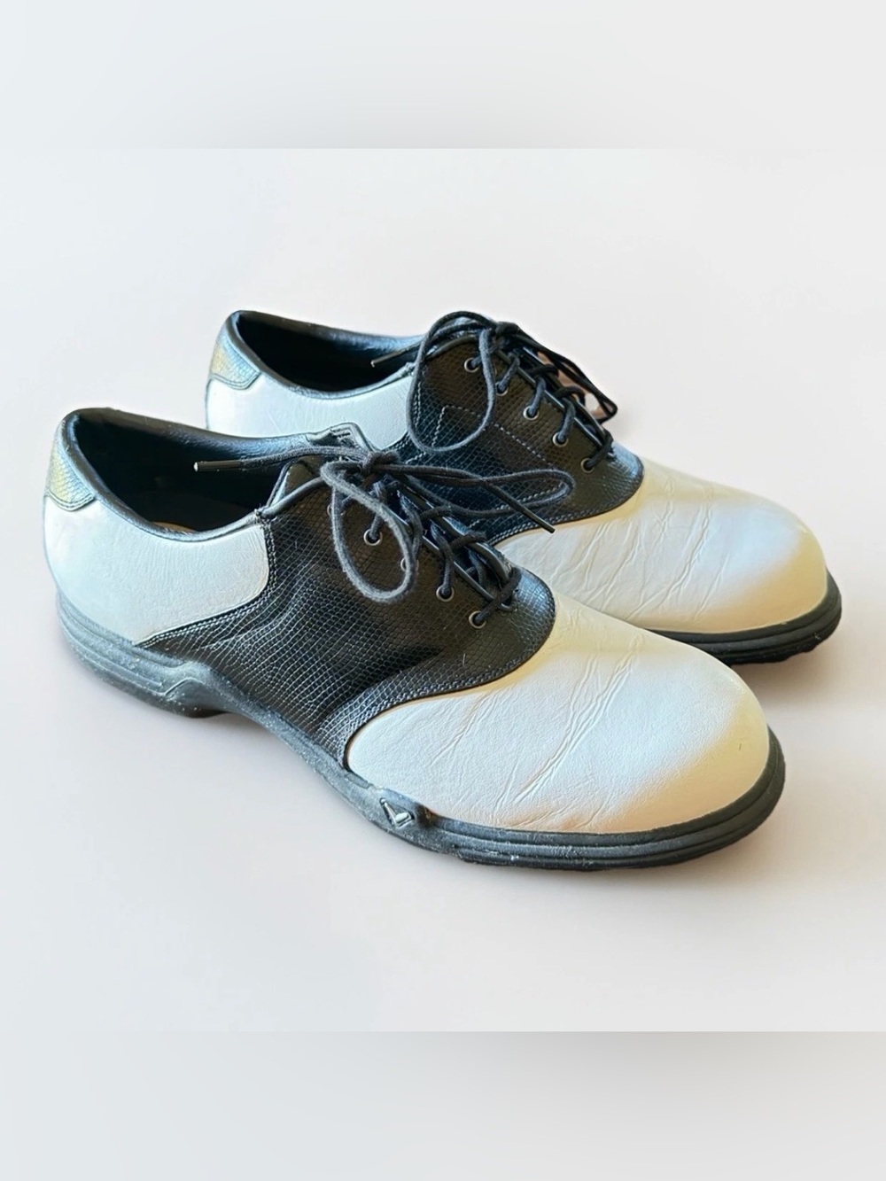 Callaway Womens’s CG Sport Comfort Saddle XWT Golf Shoes White/Black Size 8